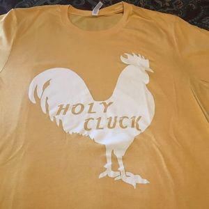 Yellow T-Shirt with Rooster